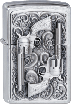 Zippo 2001654 #200 Revolver Emblem
