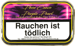 Gladora Pesse Canoe Purple Pearl Flake Pipe Tobacco