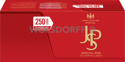 JPS Red Special Hülsen 4 x 250er