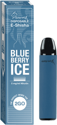 Shark E-Shisha "Blue Berry Ice" ohne Nikotin