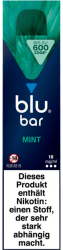 blu bar Mint E-Shisha