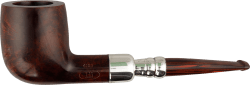 Dunhill The White Spot Pipes Chestnut 4103 Group 4 Silver Spigot Mount Dunhill The White Spot Pipes Chestnut 4103 Group 4 Silver Spigot Mount
