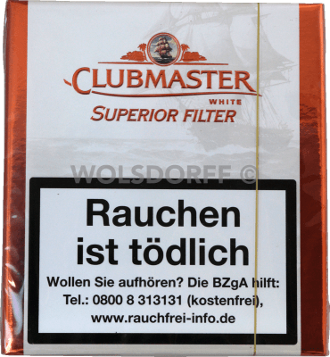 Clubmaster Superior Filter White