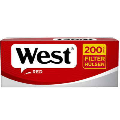 West Red Hülsen 5 x 200er