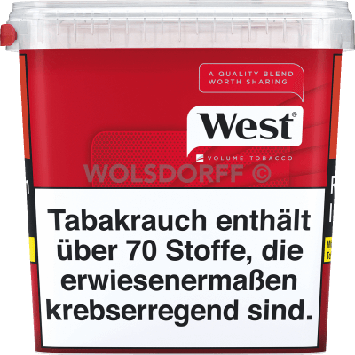 West Red Volume Tobacco Mega Box 280 g