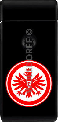 Lichtbogenfeuerzeug schwarz Eintracht Frankfurt