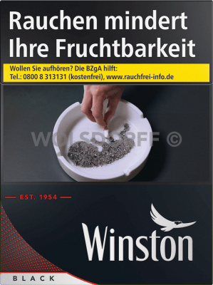 Winston Black Big Pack XL (8 x 25)