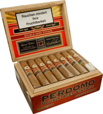 Perdomo Double Aged 12 Year Vintage Robusto Connecticut