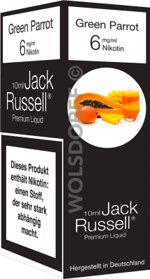Jack Russell Liquid No 18 Green Parrot