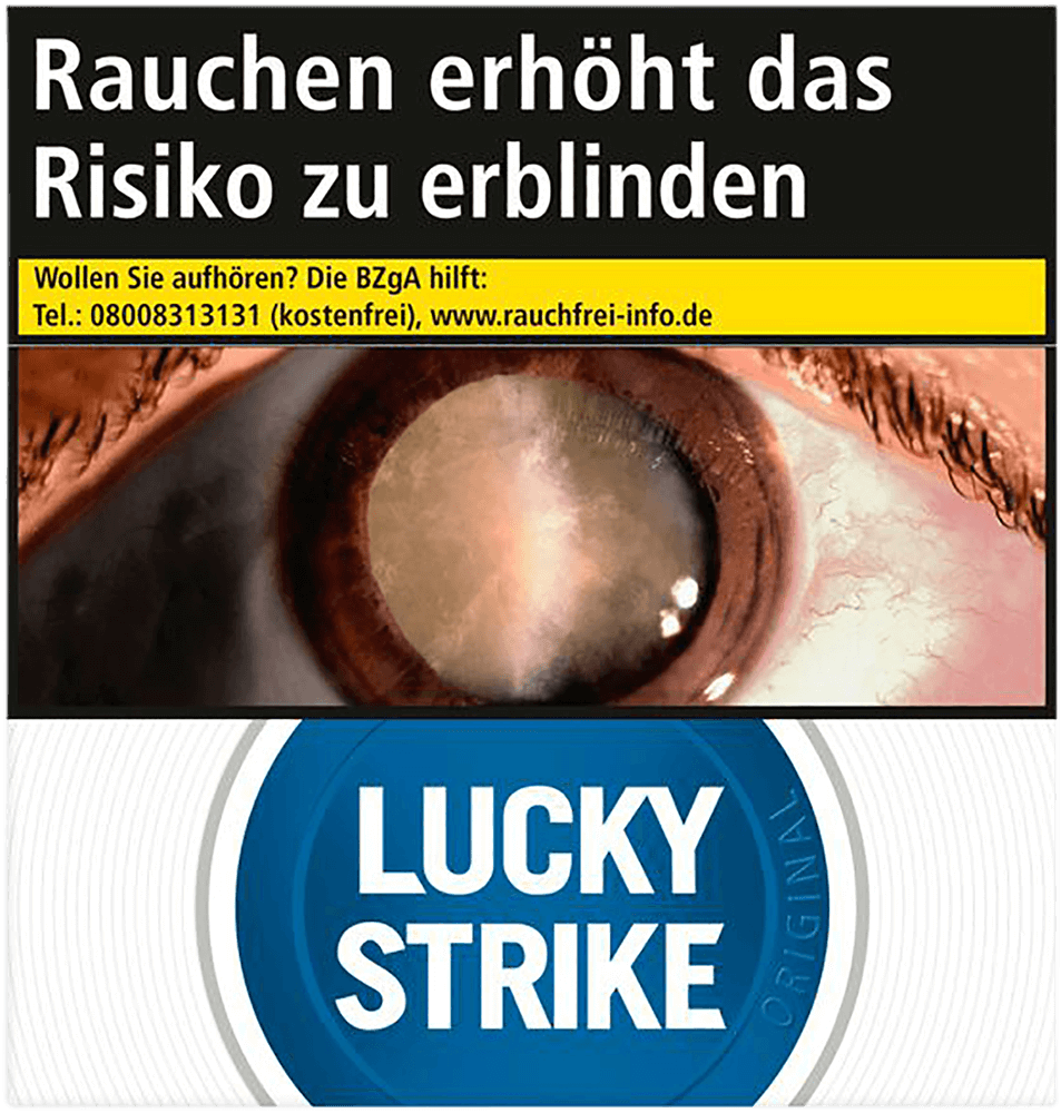 Lucky Strike Zigaretten Original Lucky Strike Red OP Ohne Filter