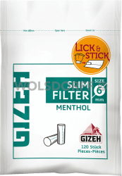 Gizeh Slim Filter Menthol 120er