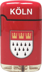 Easy Torch 8 Solid Köln Wappen rot