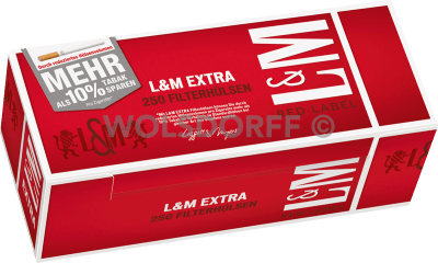 L&M Red Label Extra Hülsen 4 x 250er