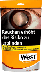 West Yellow Volume Tobacco Beutel 150g West Yellow Volume Tobacco Beutel 150g