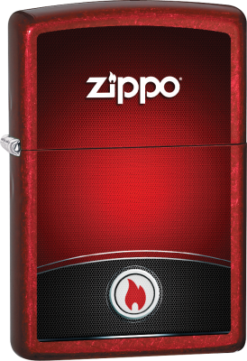 Zippo 60002989 #21063 Red and Black Zippo® Design