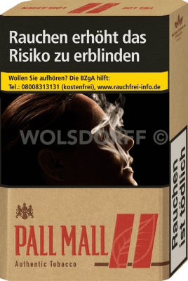 Pall Mall Authentic Red Original Pack (10 x 20)