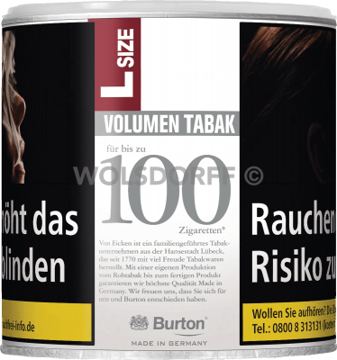 Burton Volume Tobacco Fine Flavor L Dose 43 g