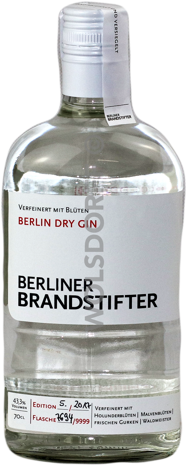 Berliner Brandstifter Dry Gin € für 34,99