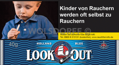 Look Out Holland Blue Pouch 10 x 40 g