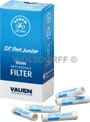 Vauen Dr. Perl Juslim Aktivkohlefilter 6mm 30 Stück