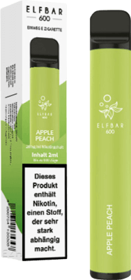 Elf Bar 600 Apple Peach E-Shisha