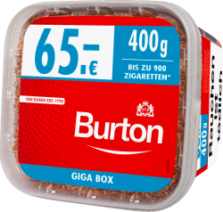 Burton Volumentabak Red Giga Box 400 g Burton Volumentabak Red Giga Box 400 g