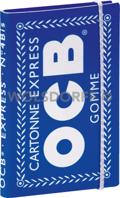 OCB blau Gummizug 100 Blättchen