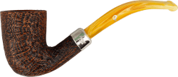 Peterson Pfeife Rock of Cashel Sandblast D16