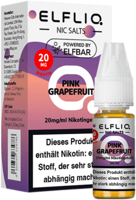 Elfbar Elfliq Pink Grapefruit Liquid