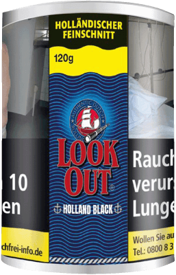 Look Out Holland Black Dose 120 g