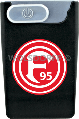 USB Card Lighter schwarz Fortuna Düsseldorf Vereinslogo