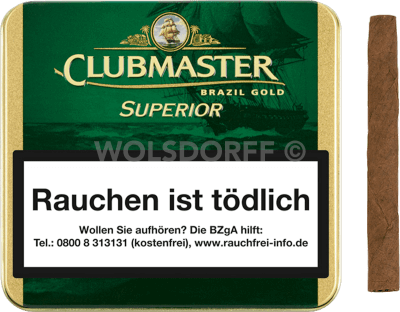 Clubmaster Superior Brazil Gold 20er