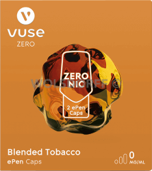 Vuse ePen Caps Nic Salts Blended Tobacco 2er