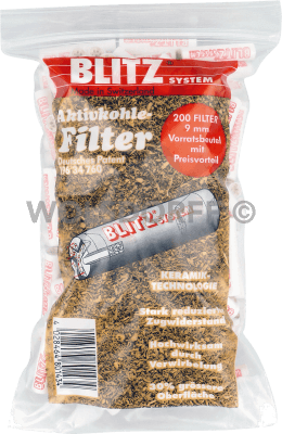 Blitz System Aktivkohle Filter