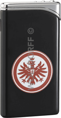 Feuerzeug Tempo schwarz matt Eintracht Frankfurt