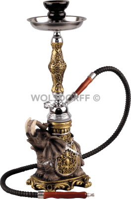 Wasserpfeife "Elefant" 1er 42cm B-Ware