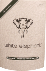 White Elephant Natur-Meerschaumfilter 9mm 250 Stück