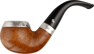 Peterson Pfeife Dublin Silver Cap natural XL23