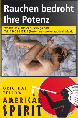 American Spirit Yellow Big Pack XL (8 x 23)