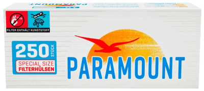 Paramount Blue Filterhülsen Special Size 4 x 250er