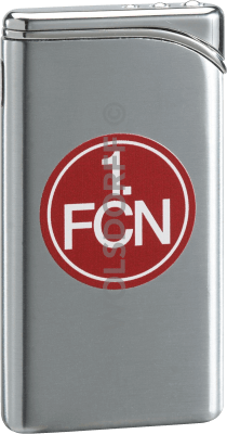 Feuerzeug Tempo Chrom matt 1. FC Nürnberg Vereinslogo
