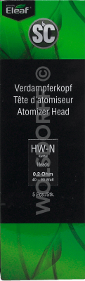 SC HW-N 0,2 Ohm Head 5er