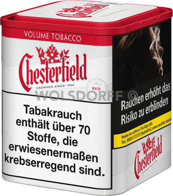 Chesterfield Red Volume Tobacco M Dose 50 g