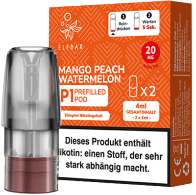 Elfbar Mate500 2er Pods 3er Set verschiedene Ausführungen