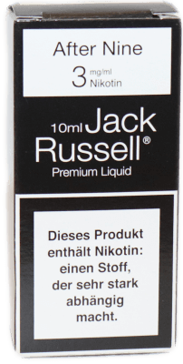 Jack Russell Liquid No 9 After Nine