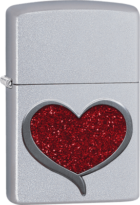 Zippo 60003259 #205 Glitter Heart
