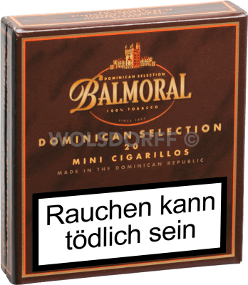 Balmoral Dominican Selection Mini Cigarillos 20er