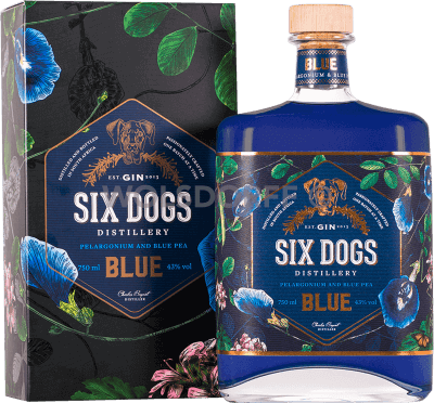 Six Dogs Blue Gin