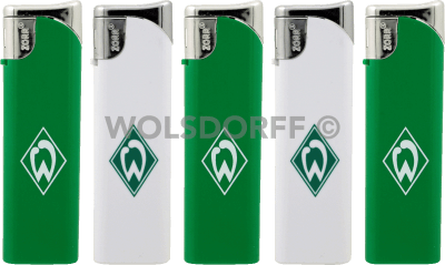 Einwegfeuerzeuge Slider Werder Bremen Vereinslogo