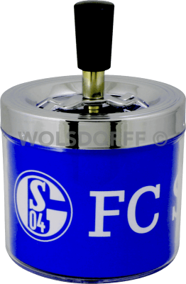 Schleuderaschenbecher FC Schalke 04 Ø 9 cm